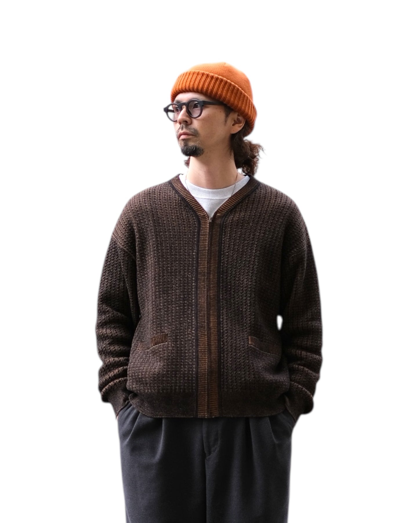 crepuscule "Cable Zip Cardigan" / クレプスキュール "ケーブルジップカーディガン"