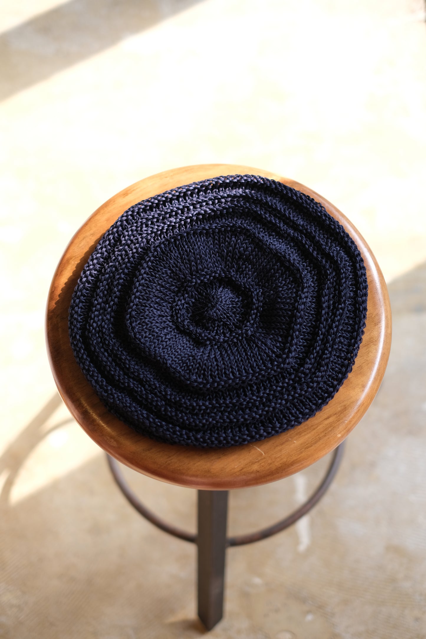 RACAL "Mix Japanese Paper Knit Hat"