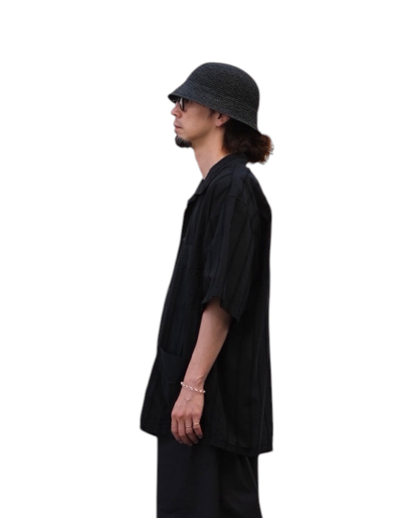 ■재고 있음 ■ Marvine Pontiak Shirt Makers "Bubbly SH"/마빈 폰티악 셔츠 메이커즈 "개 칼라 반소매 쿠바 셔츠"