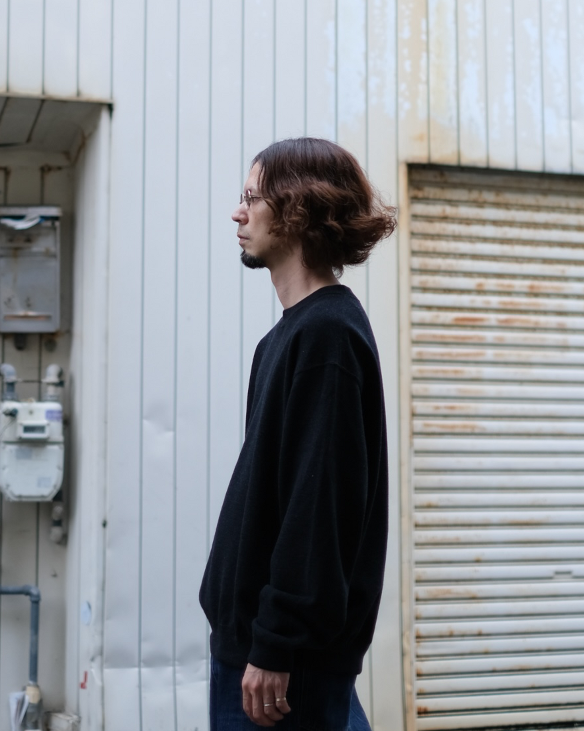 crepuscule "Border L/S Cutsew"