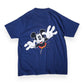 used&vintage "90s Disney Micky Mouse Both Print Tee”