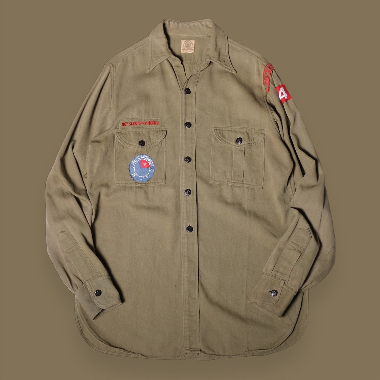 used&vintage "40-50s BSA boy scout shirts"