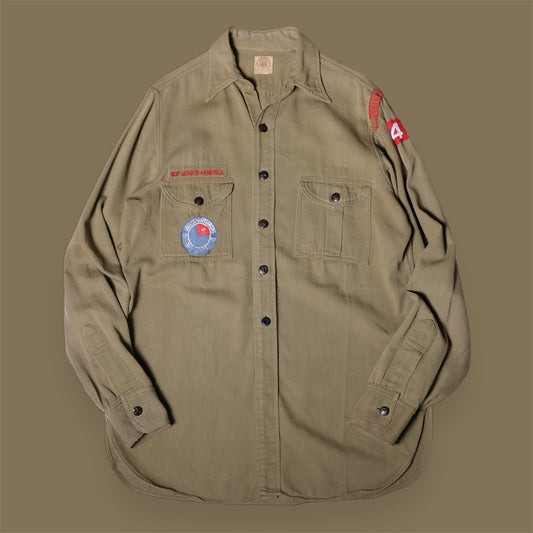 used&vintage "40-50s BSA boy scout shirts"