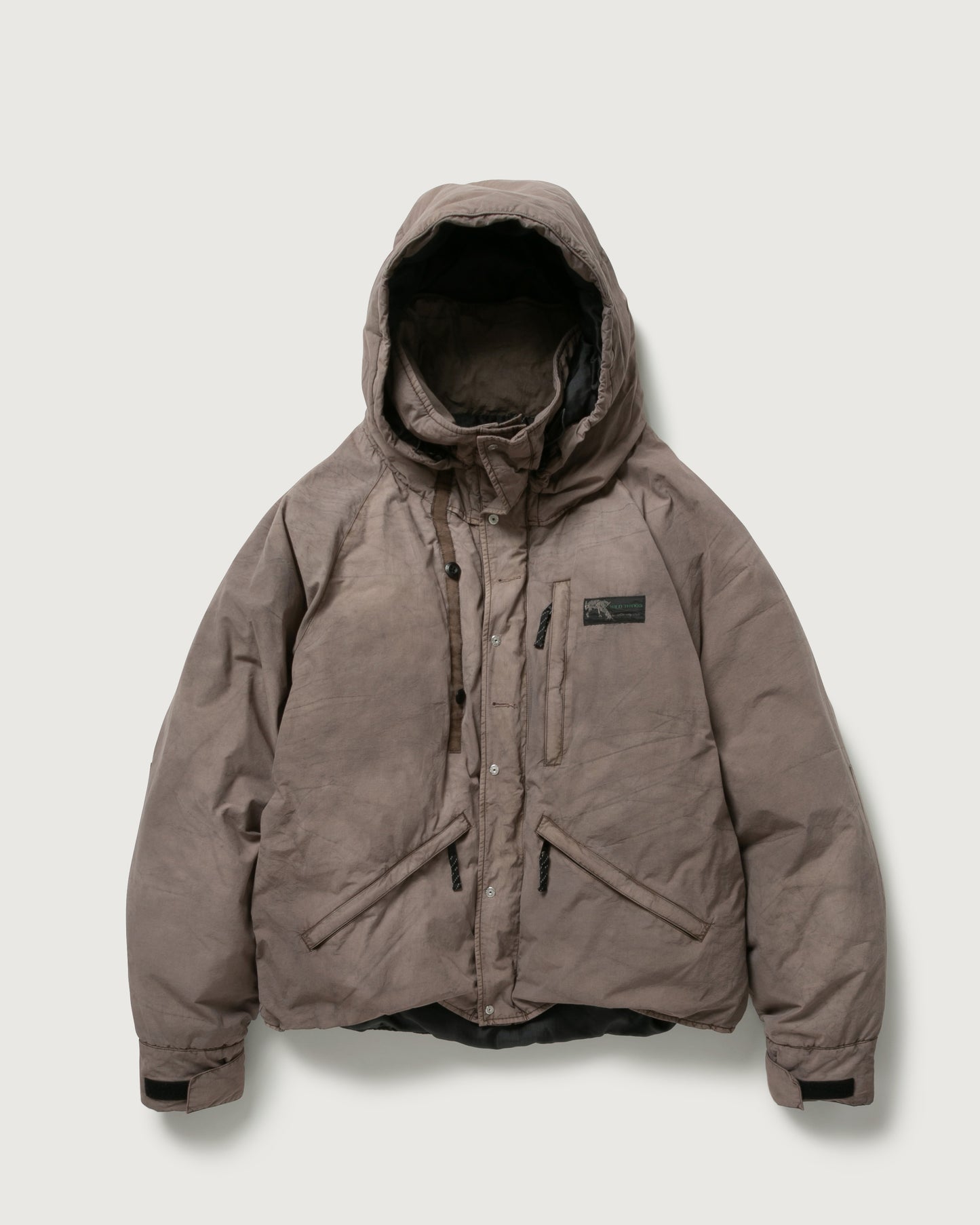 INNAT "GARMENT DYED MAKALU DOWN JACKET" / インアット "製品染めマカルーダウンジャケット"
