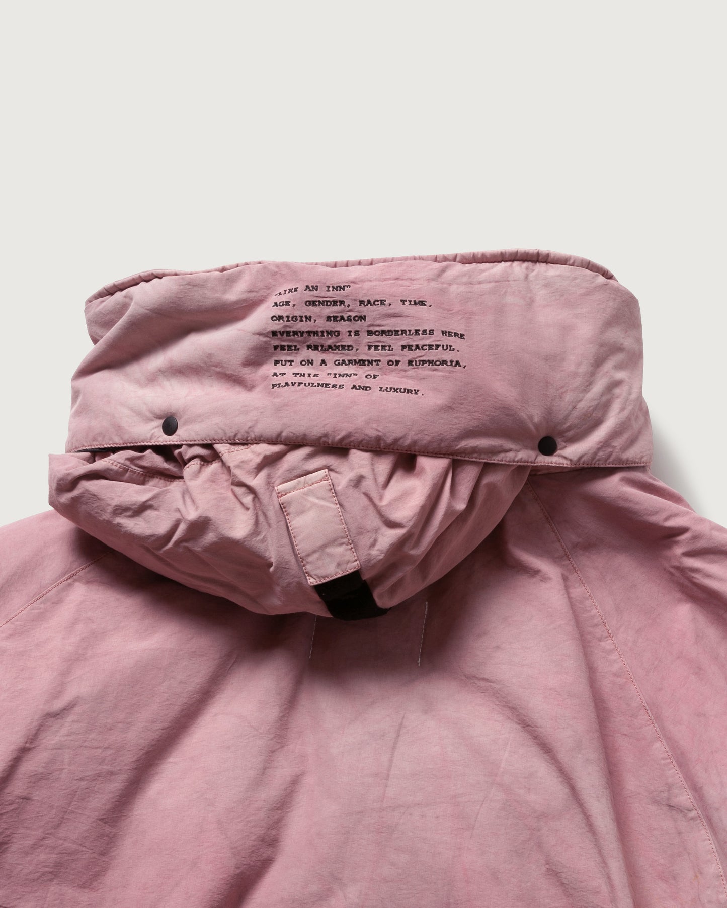 INNAT "GARMENT DYED MAKALU DOWN JACKET" / インアット "製品染めマカルーダウンジャケット"