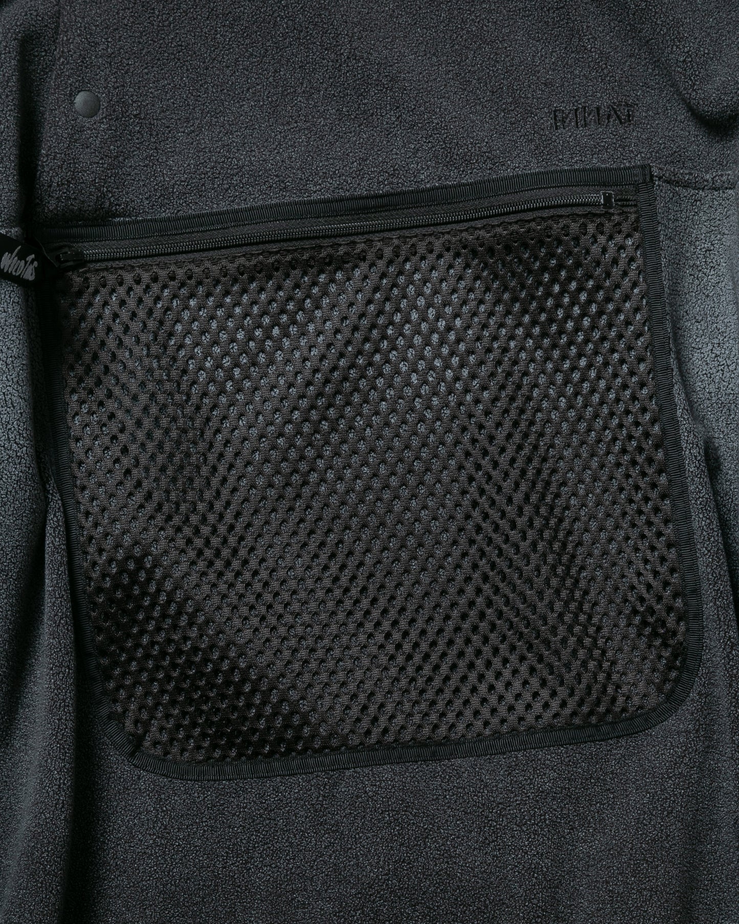 INNAT "PIGMENT PRINT WASH POLARTEC PULLOVER" / インアット "製品染めポーラテックプルオーバー"