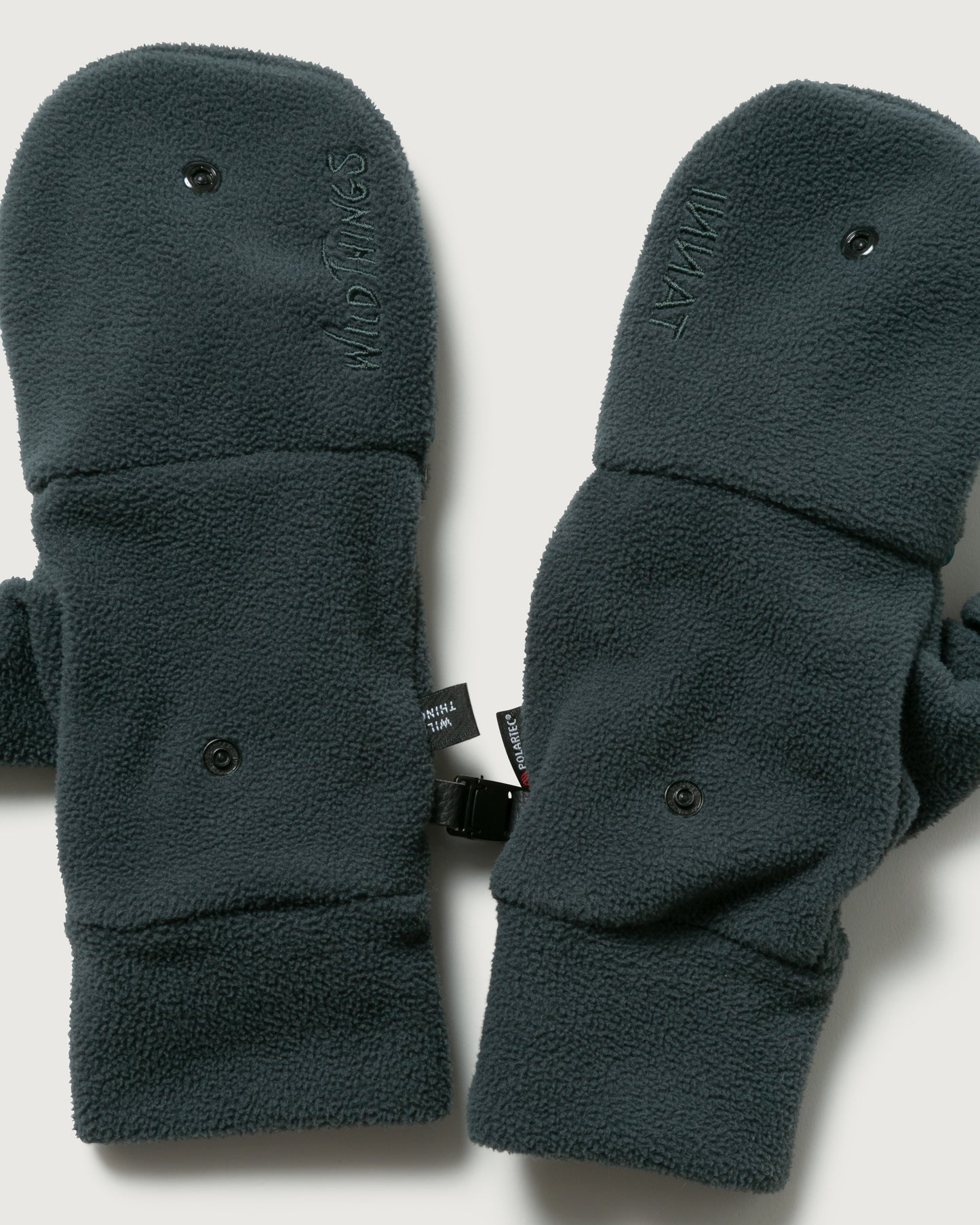 INNAT "PIGMENT PRINT WASH POLARTEC MITTEN" / インアット "製品染めポーラーテックミトン"