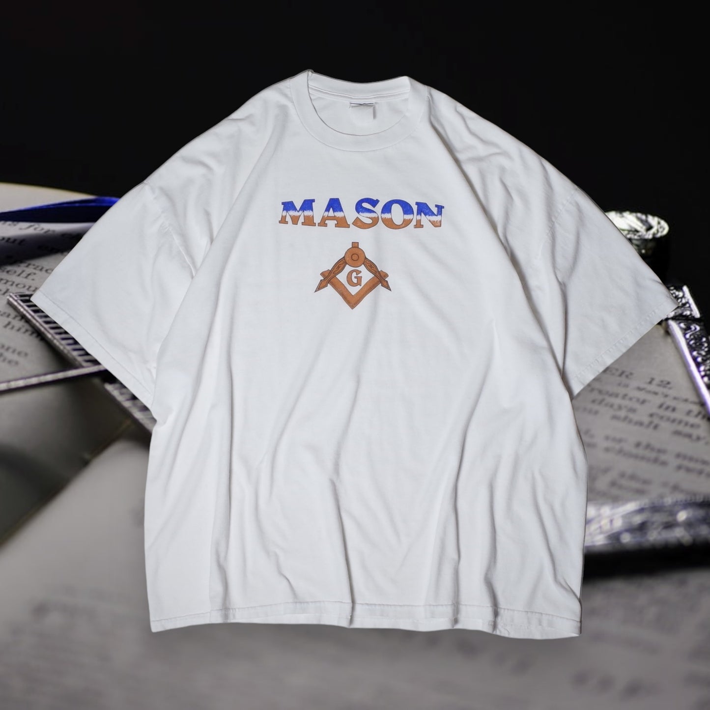 used&vintage "90s FREEMASON Tee"