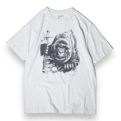 used&vintage "90s Gorilla Tee"