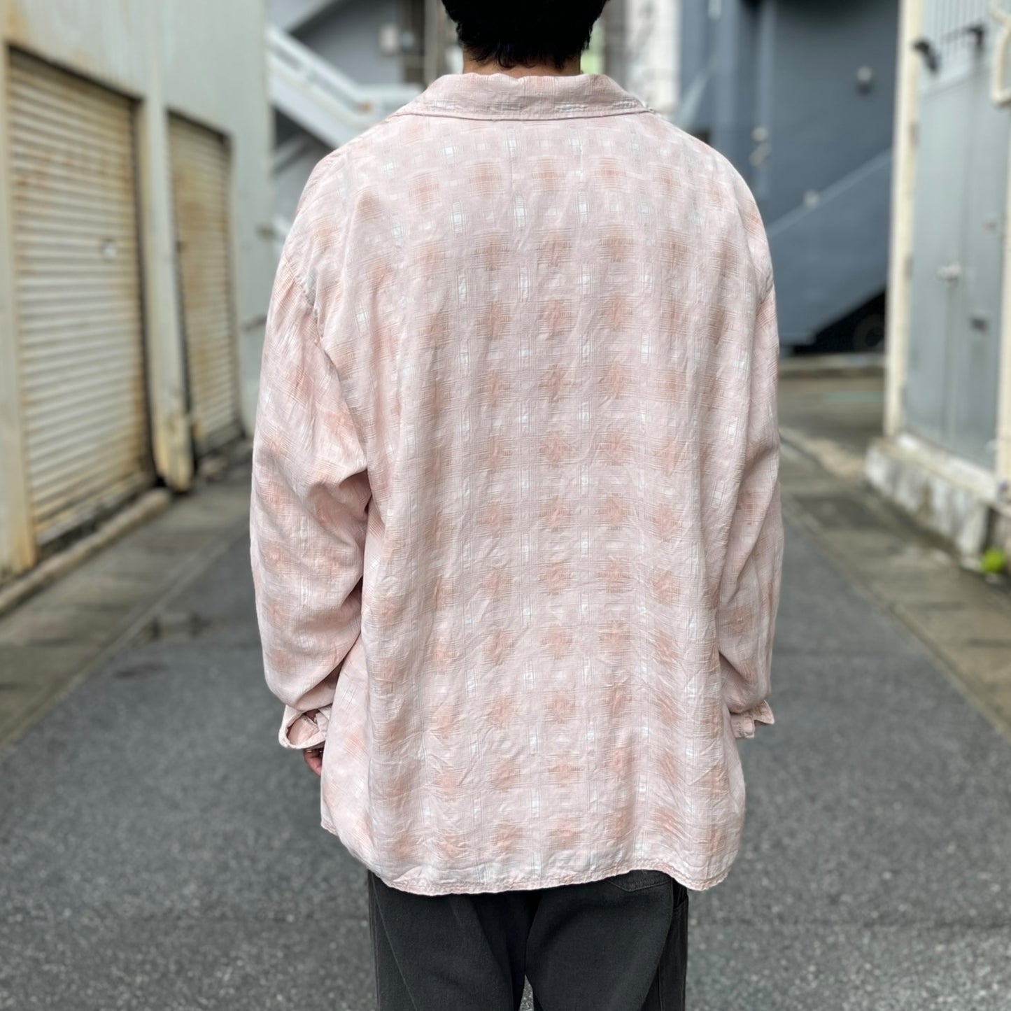 INNAT "GARMENT DYED CHECKED SHIRT" / インアット "製品染めチェックシャツ"