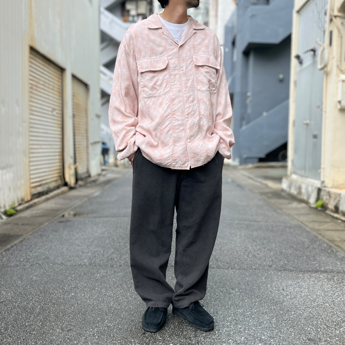 INNAT "GARMENT DYED CHECKED SHIRT" / インアット "製品染めチェックシャツ"