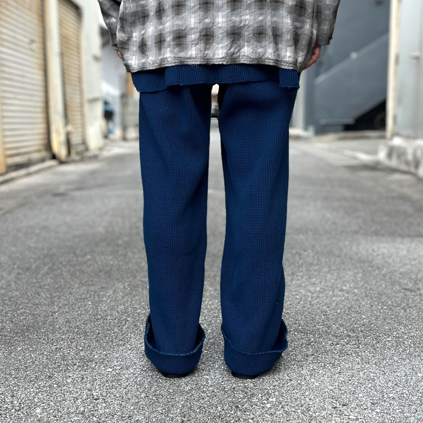 INNAT "HAND DYED WAFFLE JOGGER PANTS" / インアット "手染めワッフルジョガーパンツ"