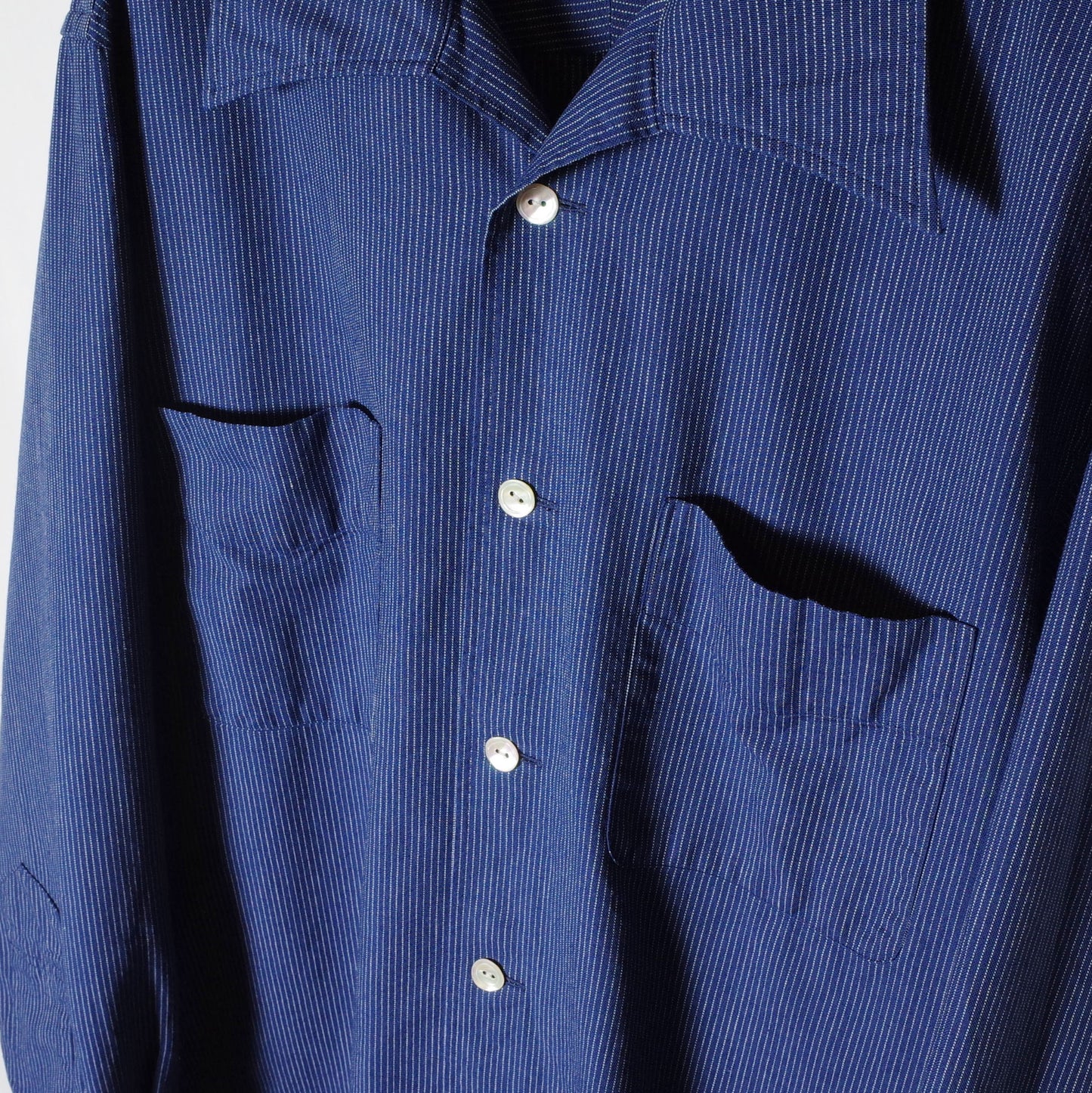 ■在庫あり■ Marvine Pontiak Shirt Makers "Open Collar SH"/マービンポンティアックシャツメーカーズ"オープンカラーシャツ"
