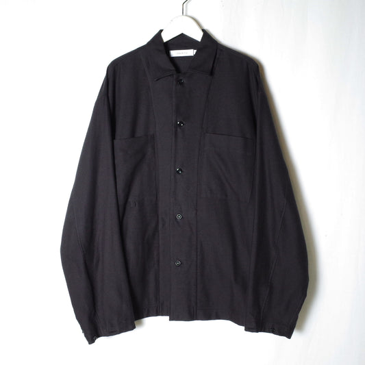 SANDINISTA "Military Nel Shirt Jacket" / サンディニスタ "ミリタリーネルシャツジャケット"