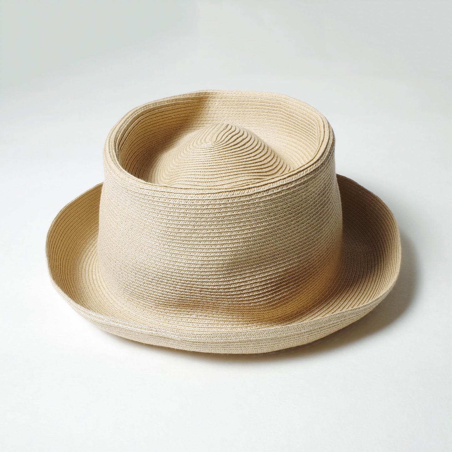 bocodeco "Paper Braid Roll Hat" / ボコデコ"ペーパーブレードロールハット"