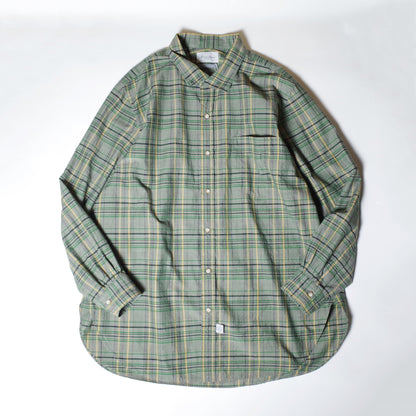 ■在庫あり■ Marvine Pontiak Shirt Makers "Italian Collar SH"/ マービンポンティアックシャツメーカーズ "イタリアンカラーシャツ"