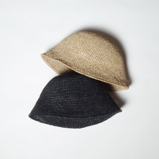 RACAL "Paper Fiber Tulip Hat" / ラカル "コマ編みチューリップハット"