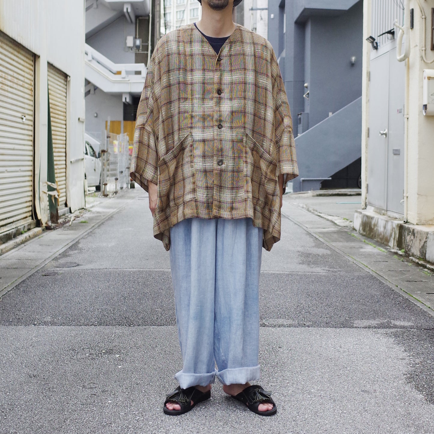 HOMELESS TAILOR "WIDE SHIRTS" / ホームレステイラー "ワイドシャツ"