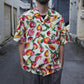 SANDINISTA "Open Collar Semi-Double S/S Shirt" / サンディニスタ "レーヨン開襟柄シャツ"