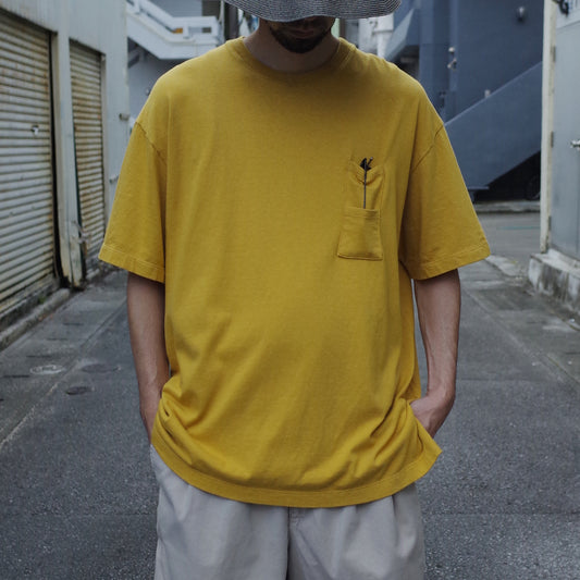 SANDINISTA "Vintage 88/12 W Pocket Slit Tee" / サンディニスタ "ヴィンテージWポケットTシャツ"