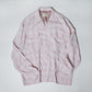 INNAT "GARMENT DYED CHECKED SHIRT" / インアット "製品染めチェックシャツ"