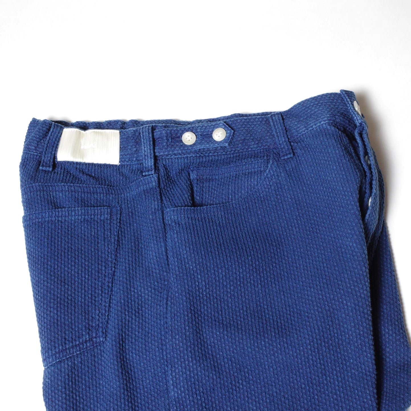 INNAT "HAND DYED SASHIKO ５P PANTS" / インアット "手染め刺子５ポケットパンツ"