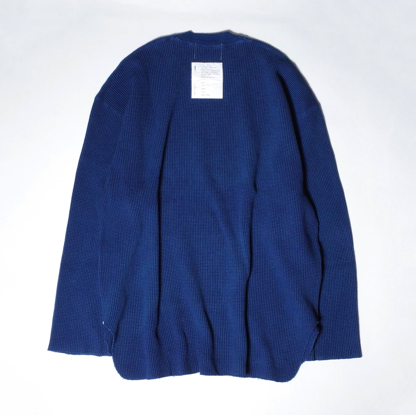 INNAT "HAND-DYED WAFFLE LS TEE" / インアット "手染めワッフル長袖Tシャツ"