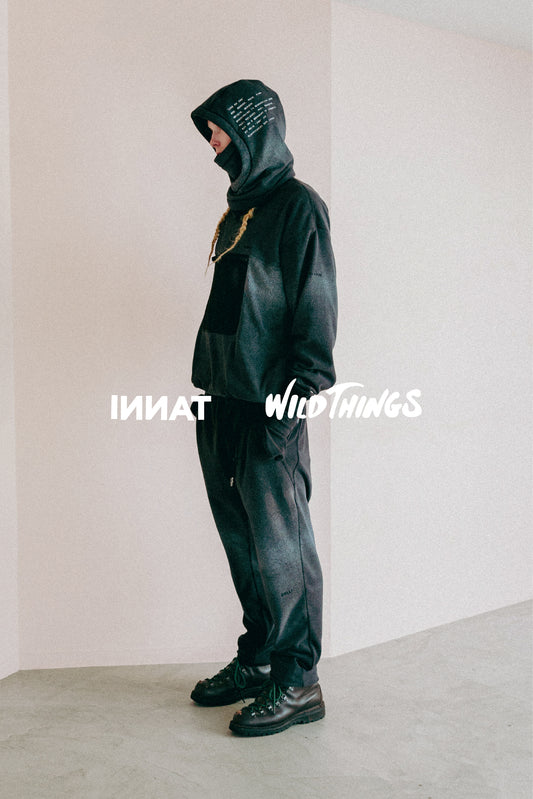 INNAT "PIGMENT PRINT WASH POLARTEC PULLOVER" / インアット "製品染めポーラテックプルオーバー"