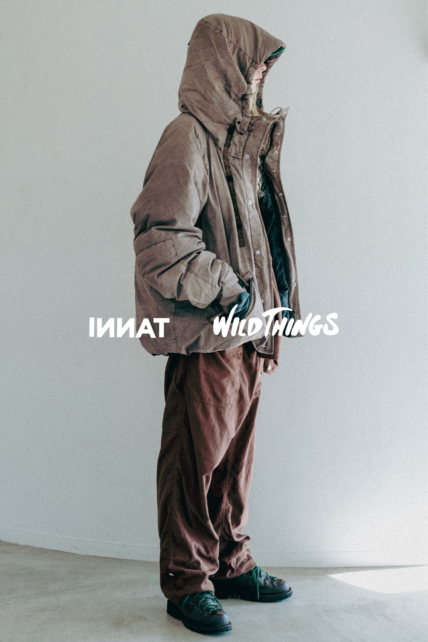 INNAT "GARMENT DYED MAKALU DOWN JACKET" / インアット "製品染めマカルーダウンジャケット"