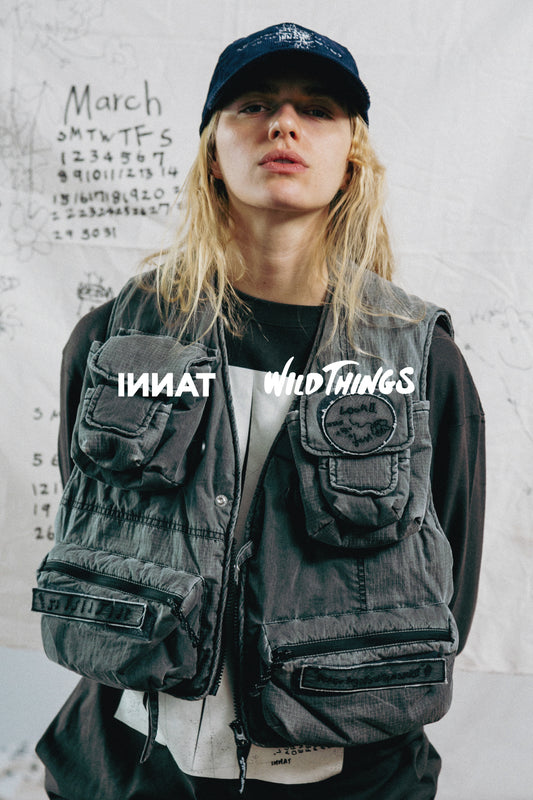 INNAT×WILDTHINGS "PADDED FISHING VEST" / インアット "パデットフィッシングベスト"