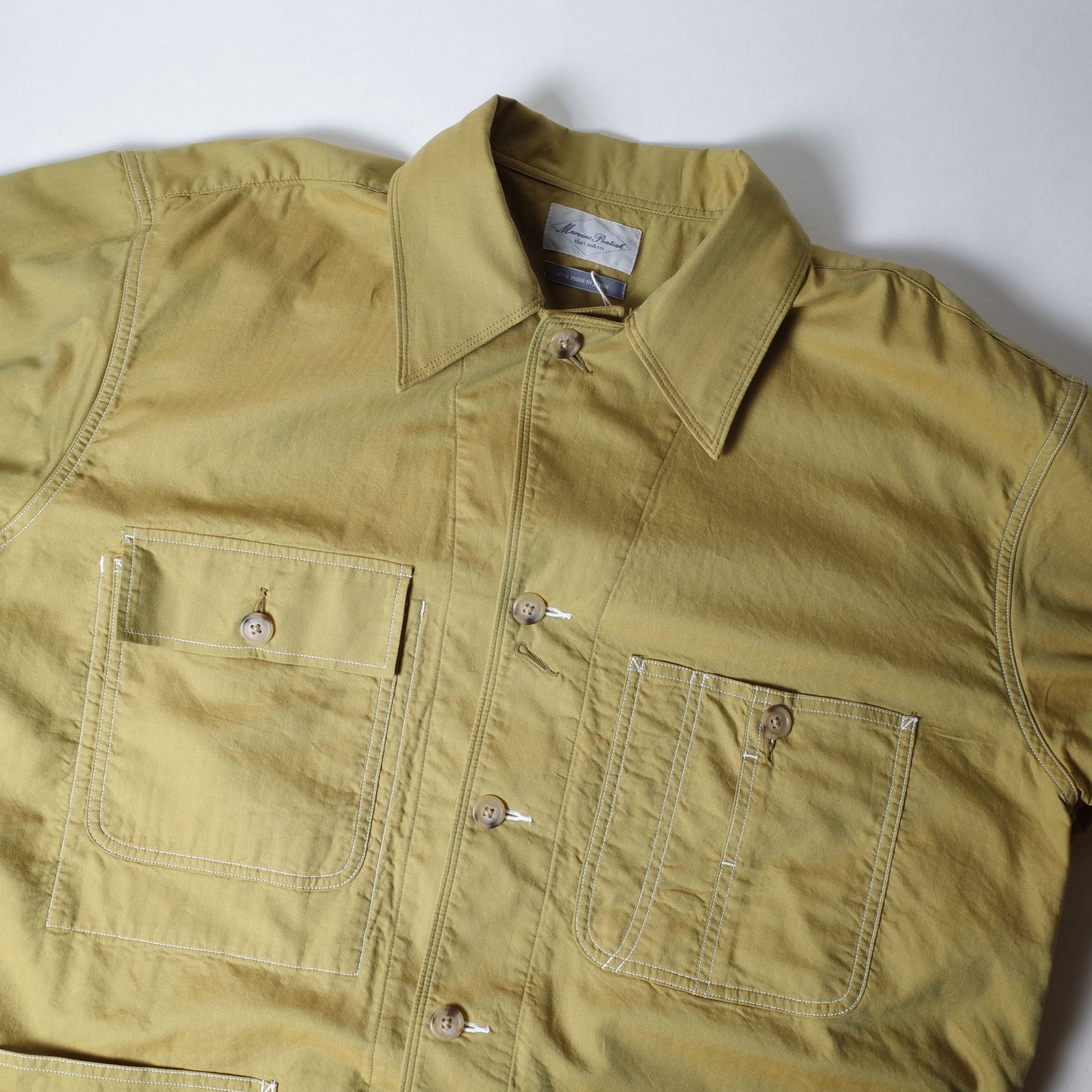 ■在庫あり■ Marvine Pontiak Shirt Makers "Cover All SH" / マービンポンティアックシャツメーカーズ "カバーオールシャツ"