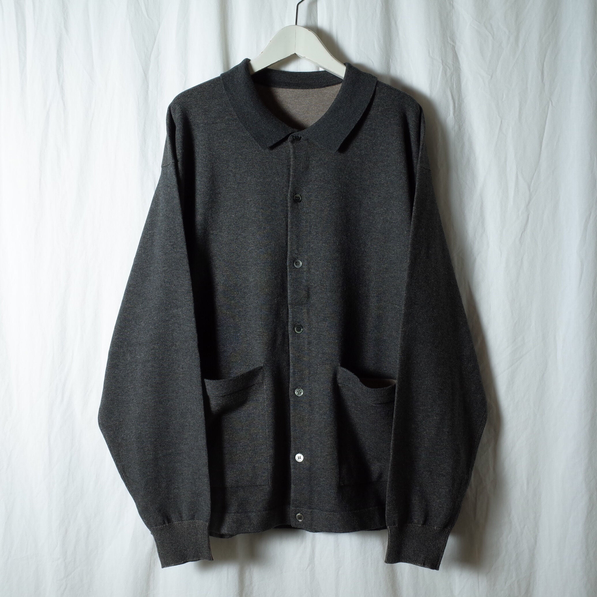 crepuscule Knit Polo L/S クレプスキュール ニット - beaconparenting.ie