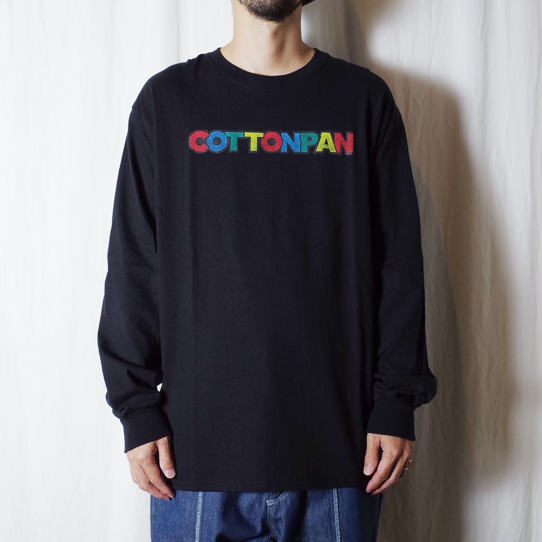 COTTON PAN コットンパン アロハシャツ セットアップ ブラック L-