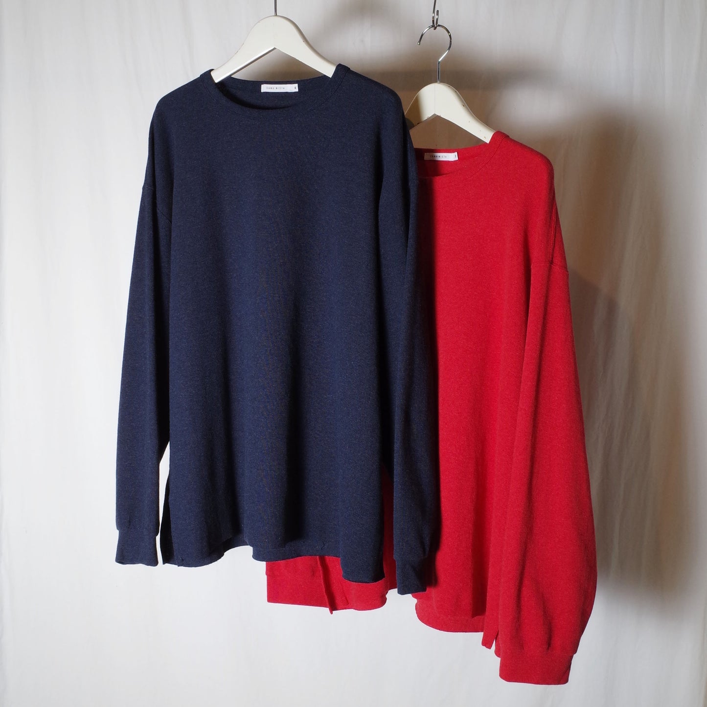 SANDINISTA "Autumn Cotton Knit Top" / サンディニスタ "コットンニットトップス"