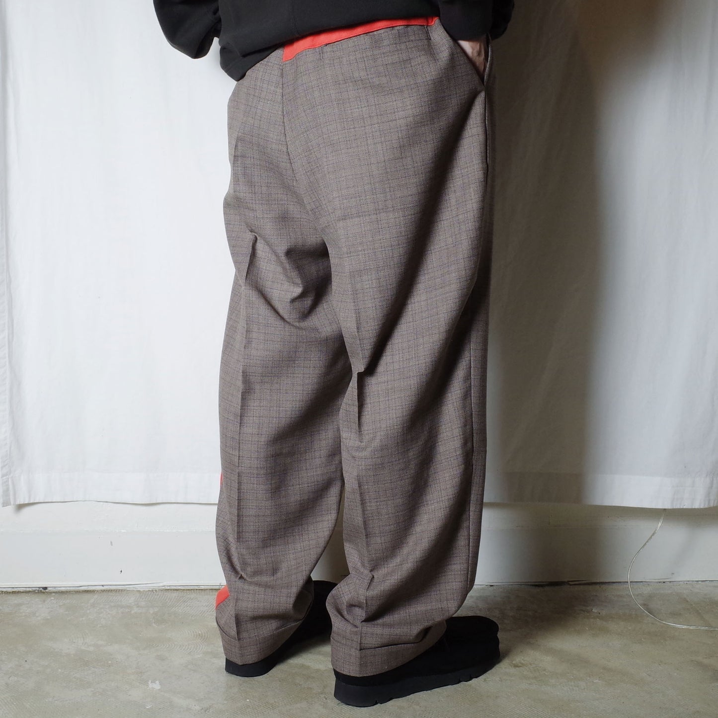 HOMELESS TAILOR "ASYMMETRY WIDE PANTS" / ホームレステイラー "アシンメトリーワイドパンツ"