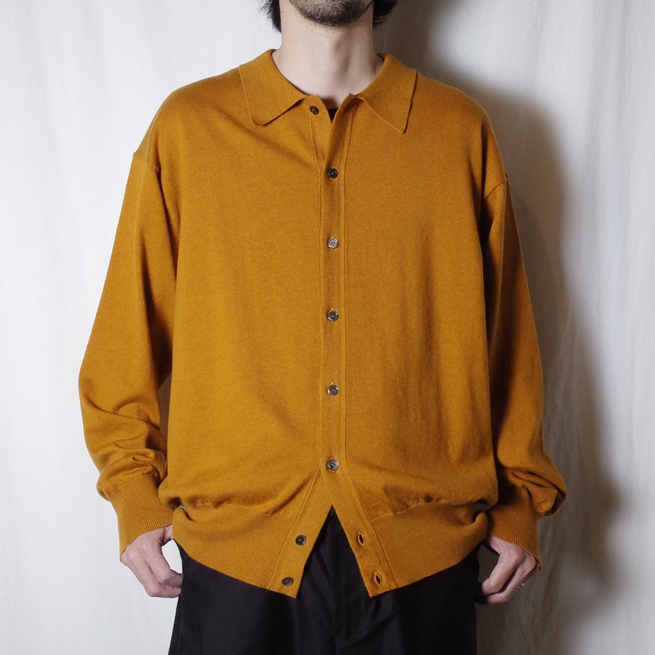 crepuscule "Knit Shirts L/S" / クレプスキュール "ニット長袖シャツ"