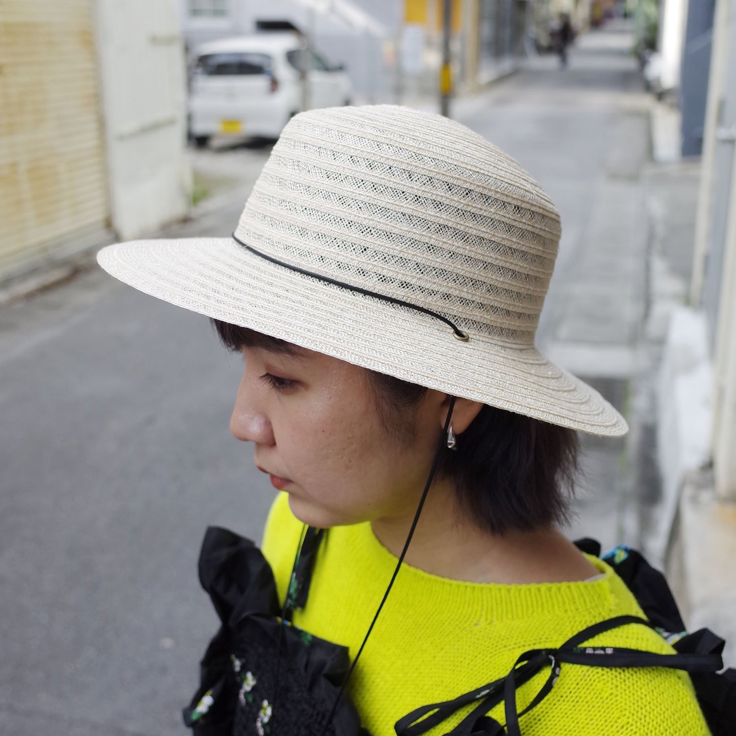 bocodeco "Abaca Combi Saunter Hat Ⅱ" / ボコデコ"アバカ草お散歩ハット"