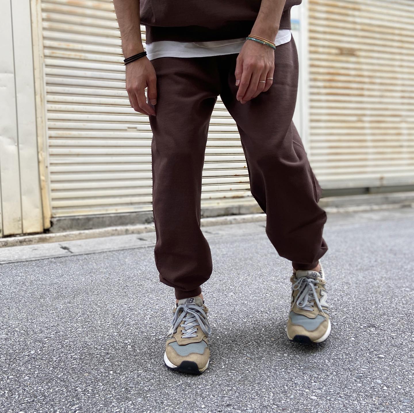 crepuscule "wholegarment pants" 靴下の技術を駆使した無縫製のニット